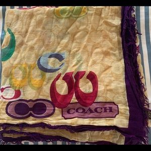 Brand new Coach Scarf